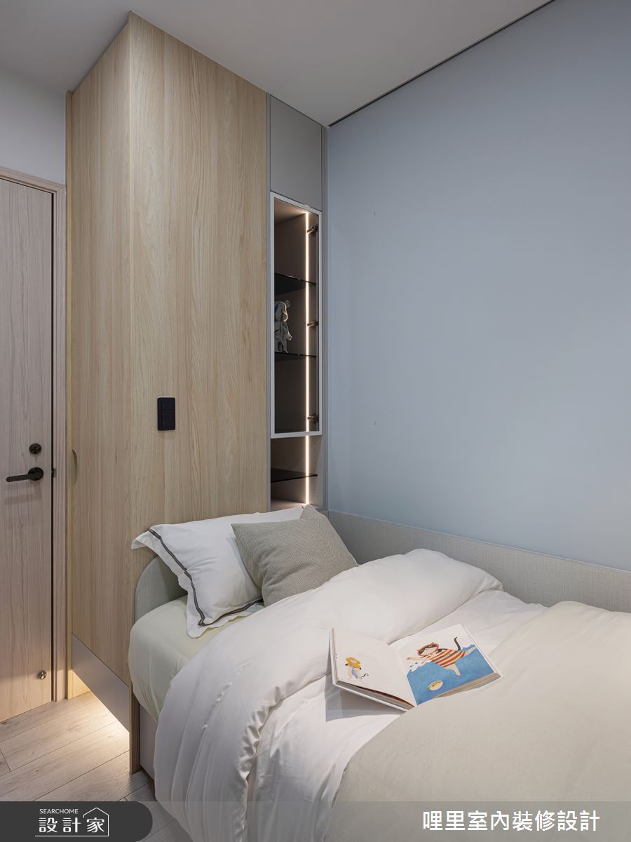 預售屋＿日式無印風兒童房兒童房客房案例圖片＿哩里室內裝修設計有限公司＿哩里_29之29