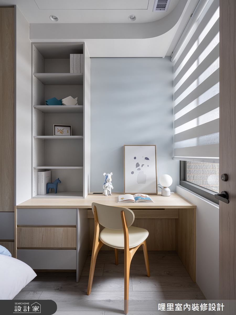預售屋＿日式無印風兒童房兒童房客房案例圖片＿哩里室內裝修設計有限公司＿哩里_29之31