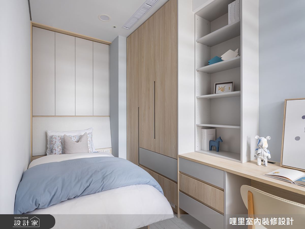 預售屋＿日式無印風兒童房兒童房客房案例圖片＿哩里室內裝修設計有限公司＿哩里_29之30