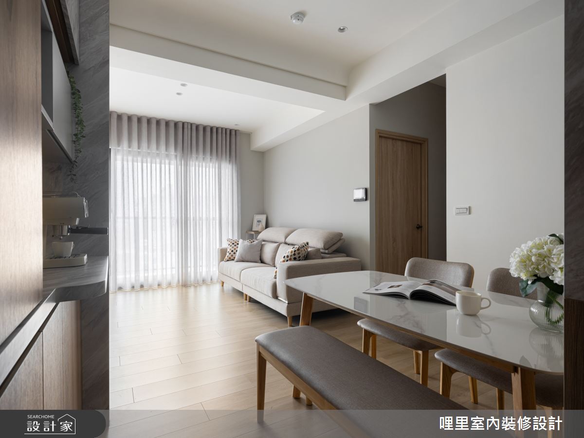 20坪預售屋＿現代風客廳餐廳案例圖片＿哩里室內裝修設計有限公司＿哩里_30之3