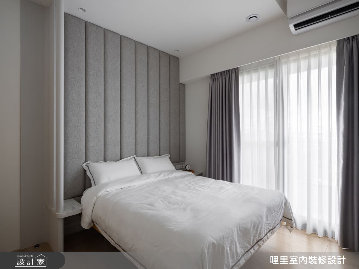 27坪新成屋(5年以下)＿現代簡約風臥室案例圖片＿哩里室內裝修設計有限公司＿哩里_31之10