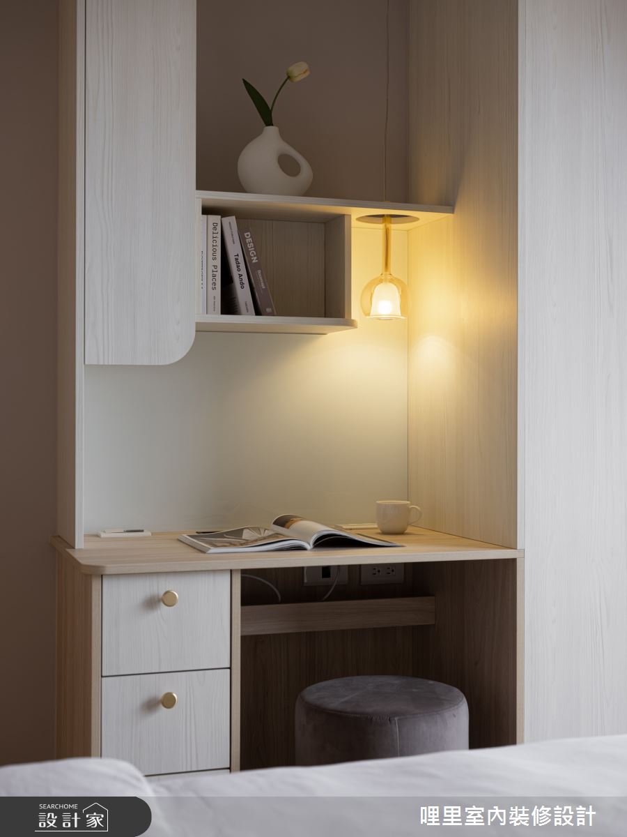 27坪新成屋(5年以下)＿現代簡約風客房案例圖片＿哩里室內裝修設計有限公司＿哩里_31之15