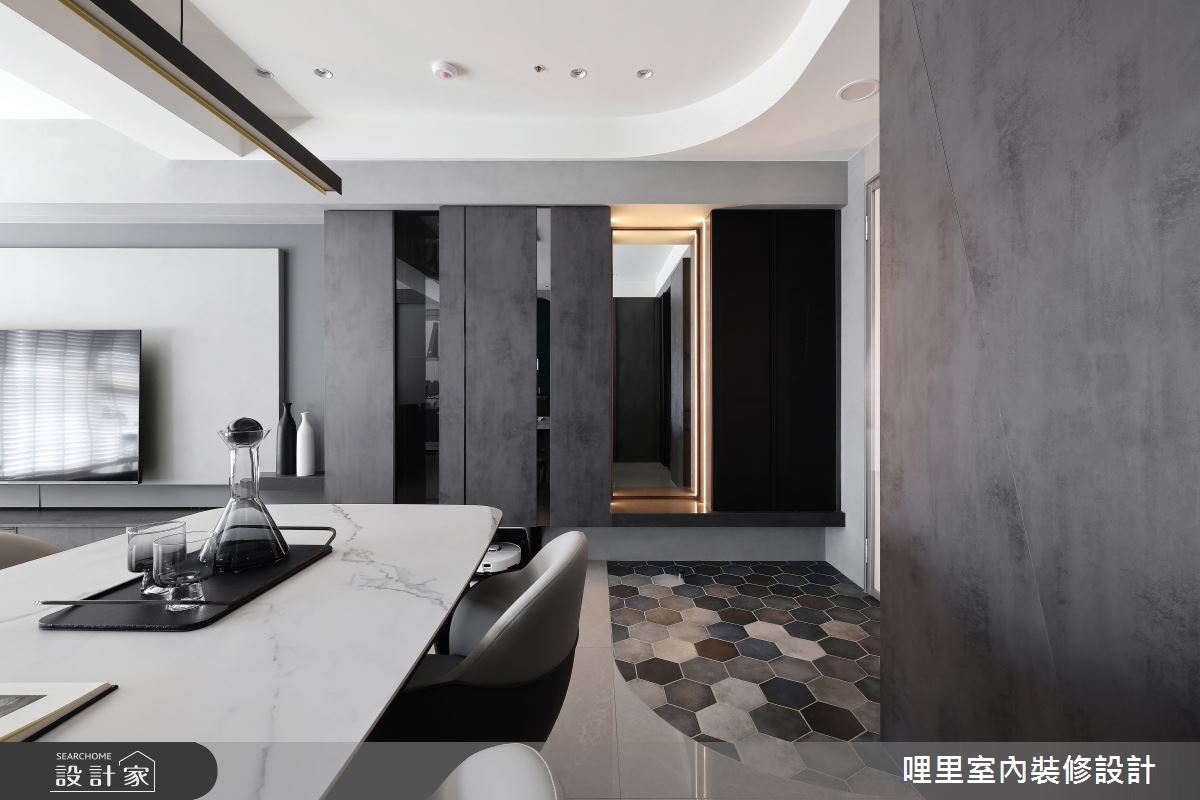 25坪預售屋＿現代風玄關餐廳案例圖片＿哩里室內裝修設計有限公司＿哩里_32之1