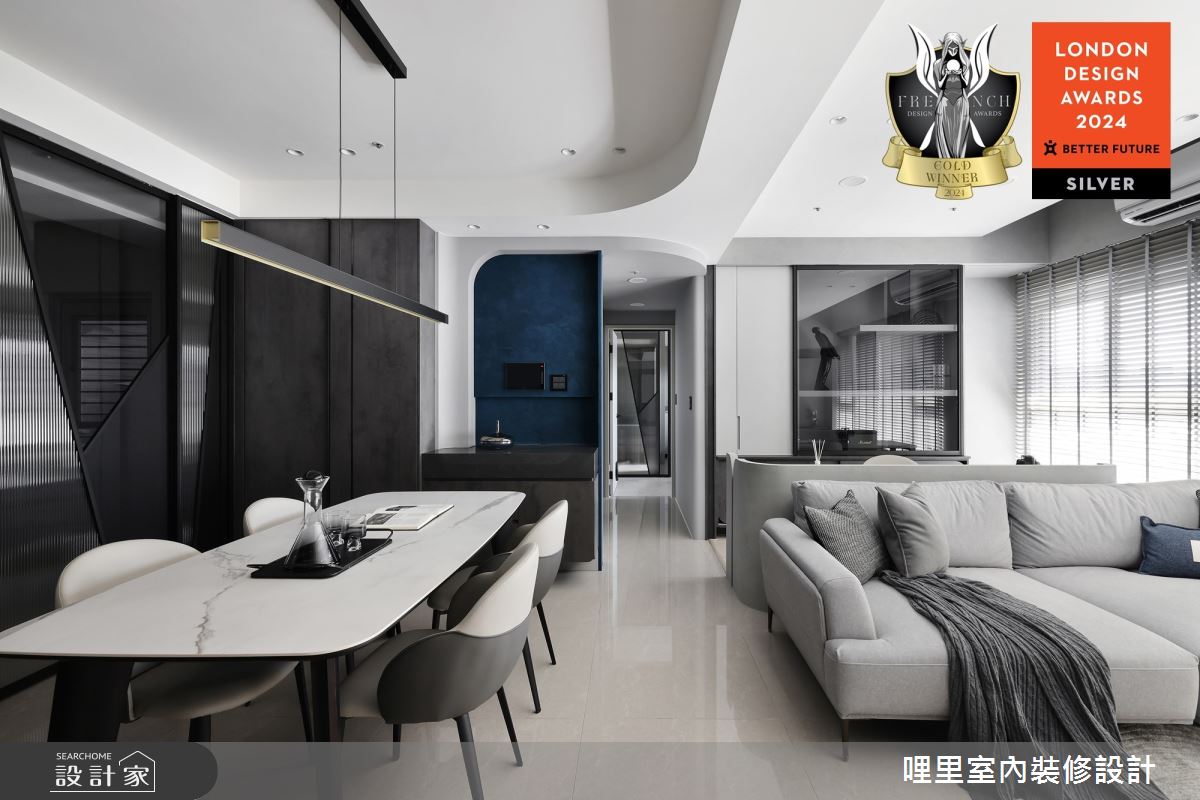 25坪預售屋＿現代風客廳餐廳書房案例圖片＿哩里室內裝修設計有限公司＿哩里_32之7