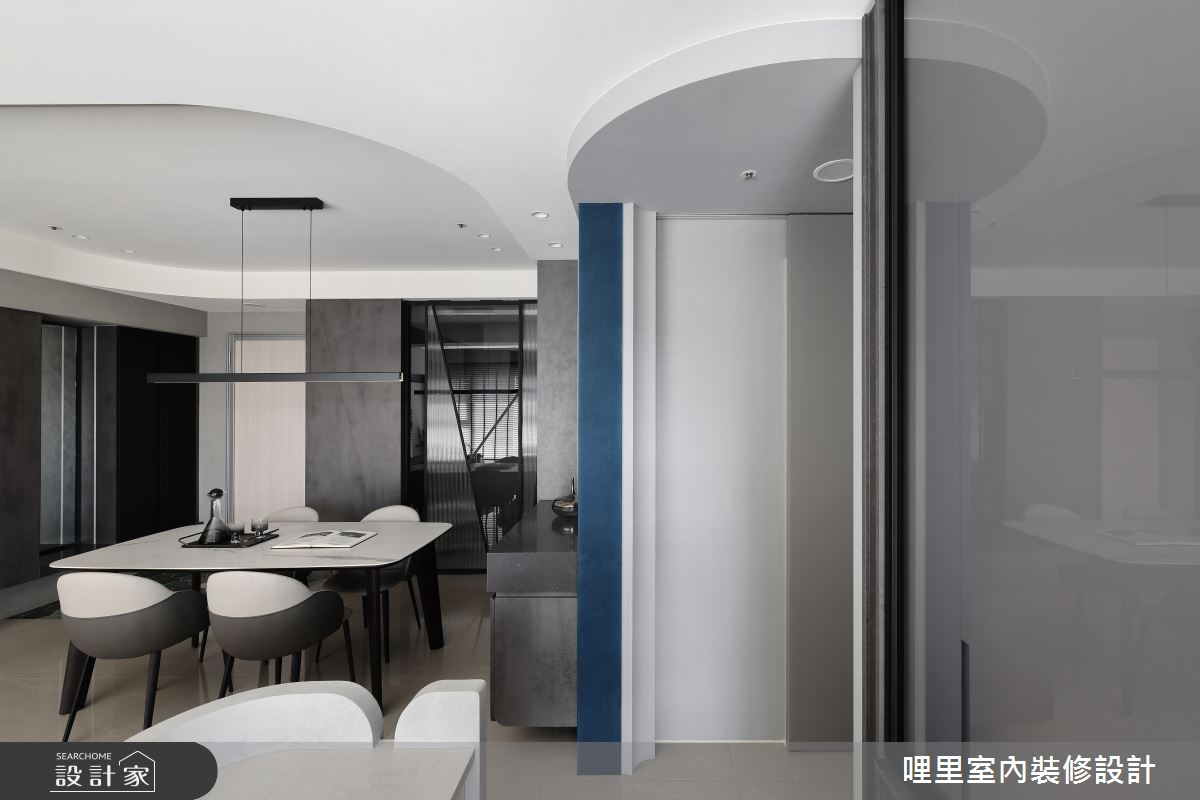25坪預售屋＿現代風餐廳書房案例圖片＿哩里室內裝修設計有限公司＿哩里_32之22