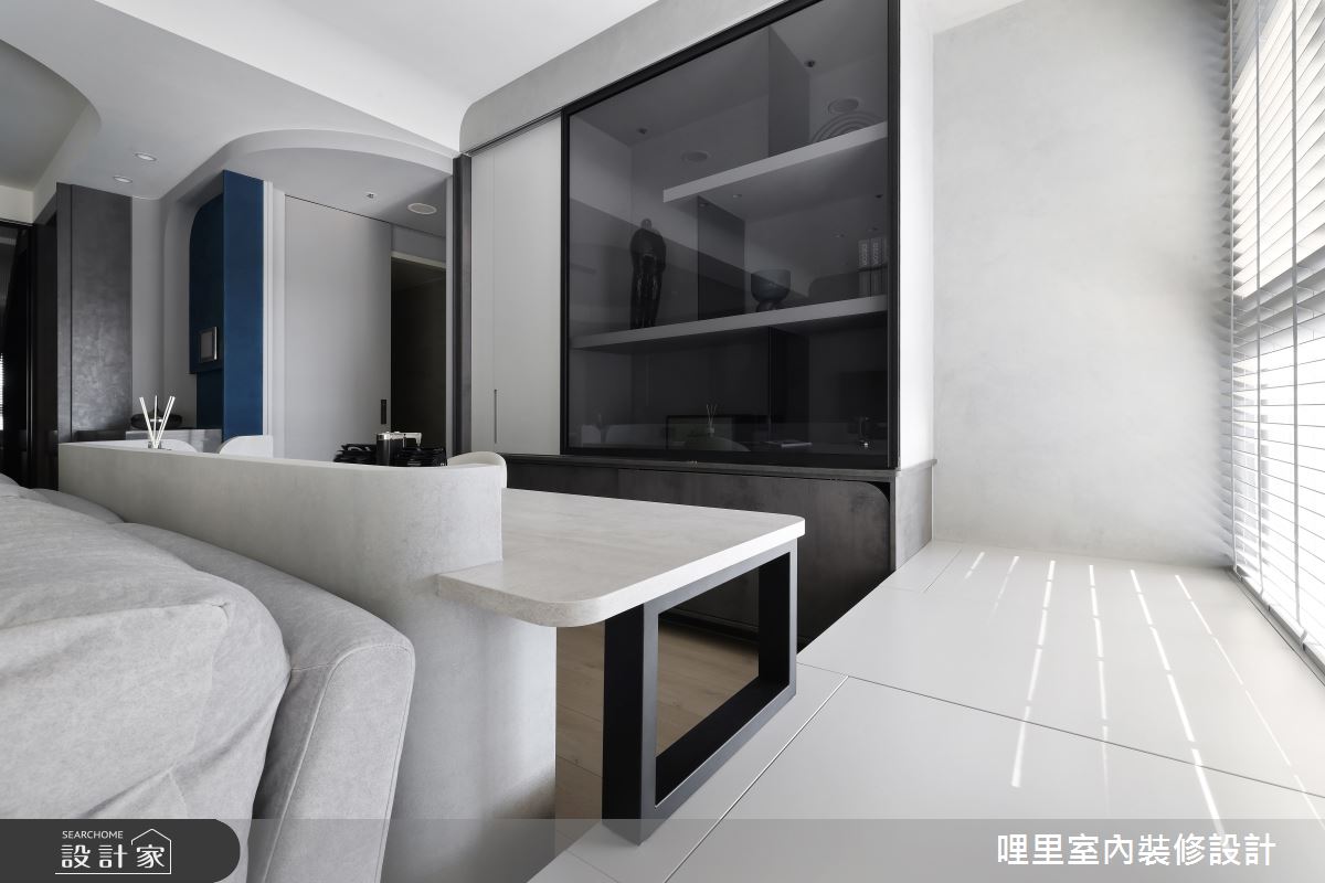 25坪預售屋＿現代風客廳書房臥榻案例圖片＿哩里室內裝修設計有限公司＿哩里_32之20