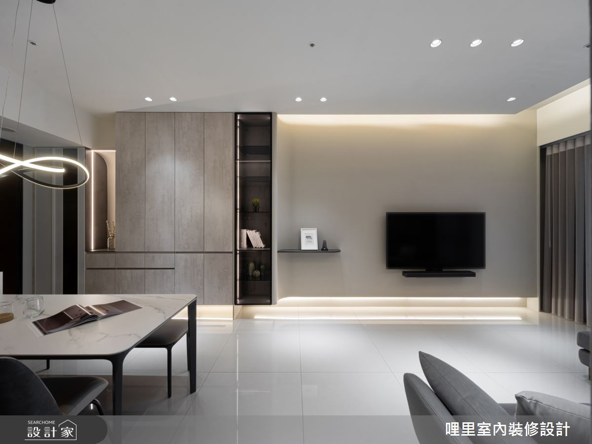 26坪新成屋(5年以下)＿現代風客廳餐廳案例圖片＿哩里室內裝修設計有限公司＿哩里_33之8