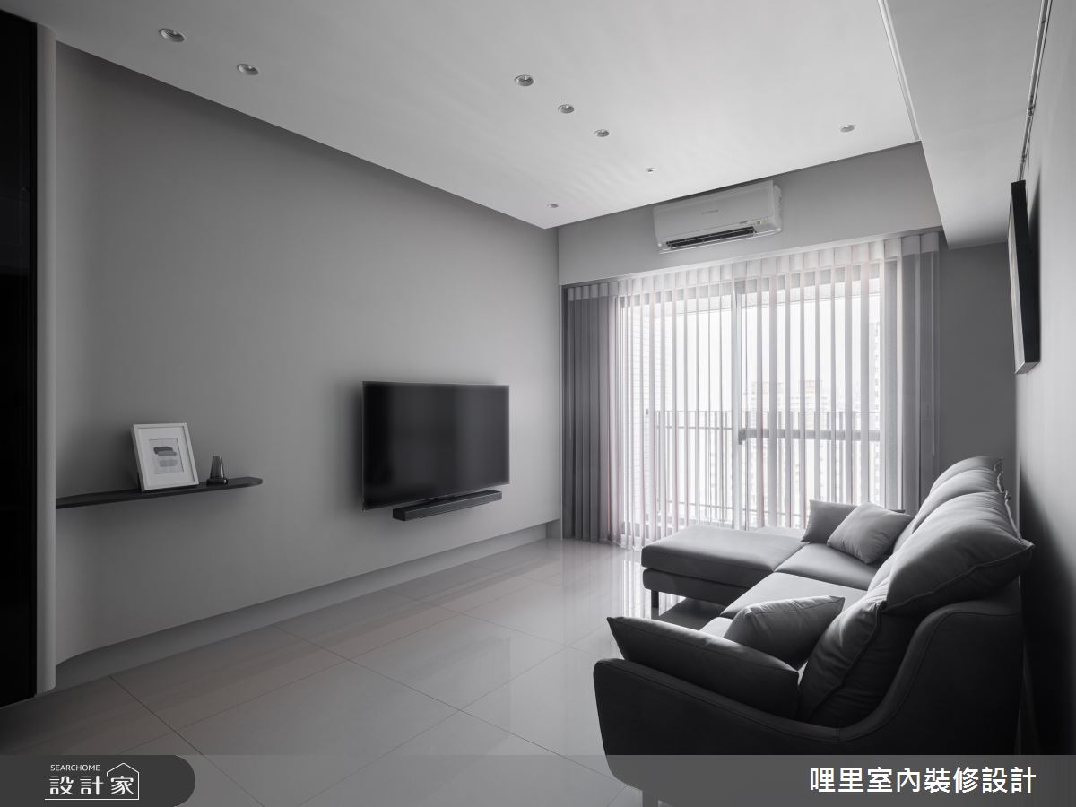26坪新成屋(5年以下)＿現代風客廳案例圖片＿哩里室內裝修設計有限公司＿哩里_33之11