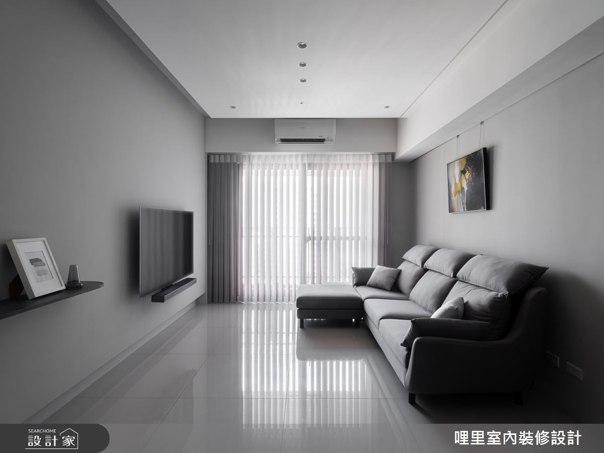 26坪新成屋(5年以下)＿現代風客廳案例圖片＿哩里室內裝修設計有限公司＿哩里_33之12