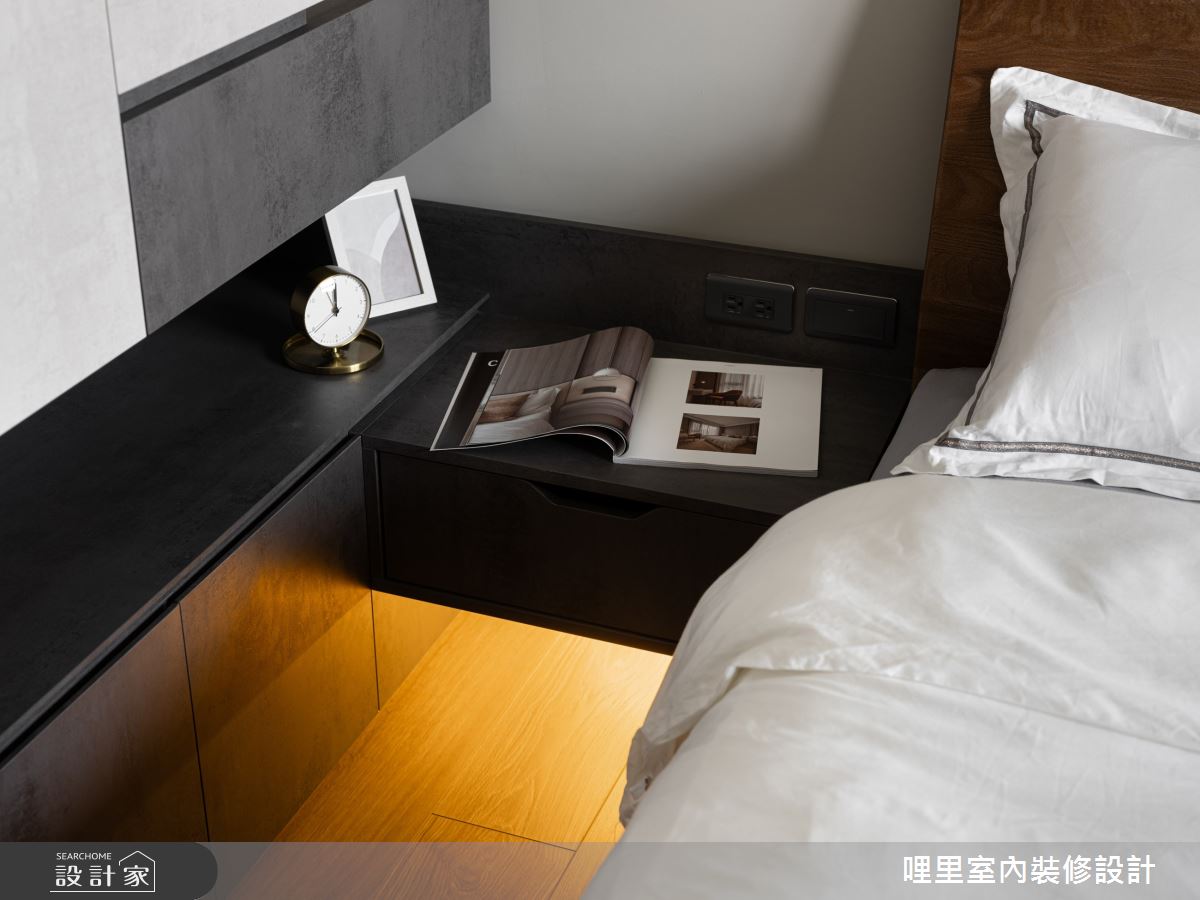 26坪新成屋(5年以下)＿現代風臥室案例圖片＿哩里室內裝修設計有限公司＿哩里_33之13