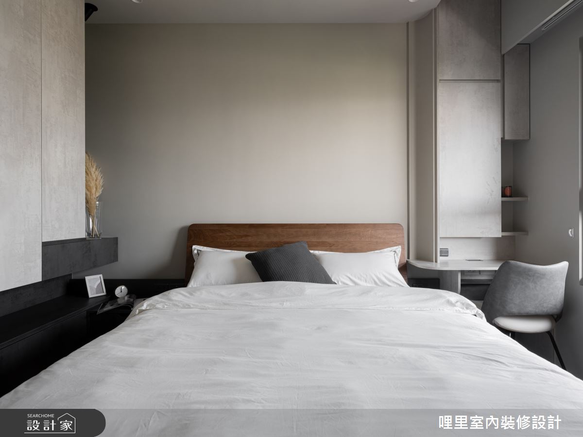 26坪新成屋(5年以下)＿現代風臥室案例圖片＿哩里室內裝修設計有限公司＿哩里_33之14