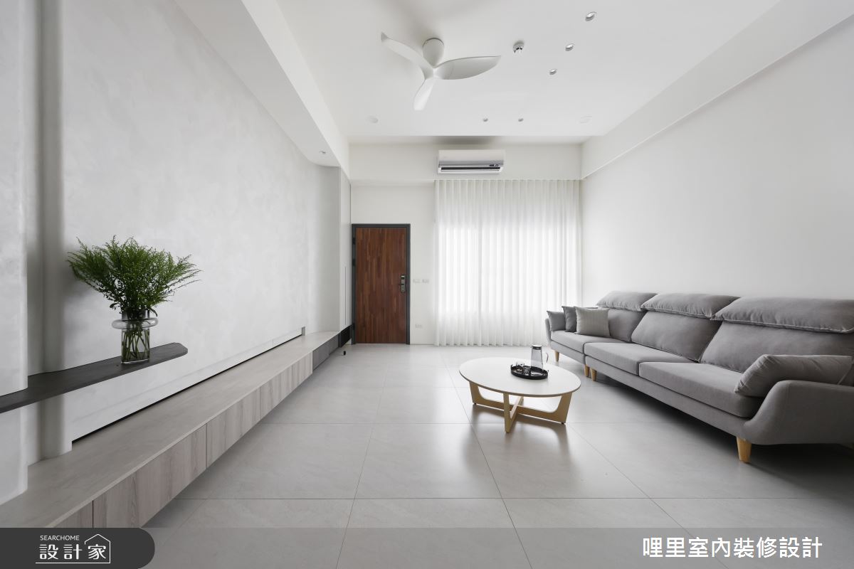 41坪新成屋(5年以下)＿現代風玄關客廳案例圖片＿哩里室內裝修設計有限公司＿哩里_35之1