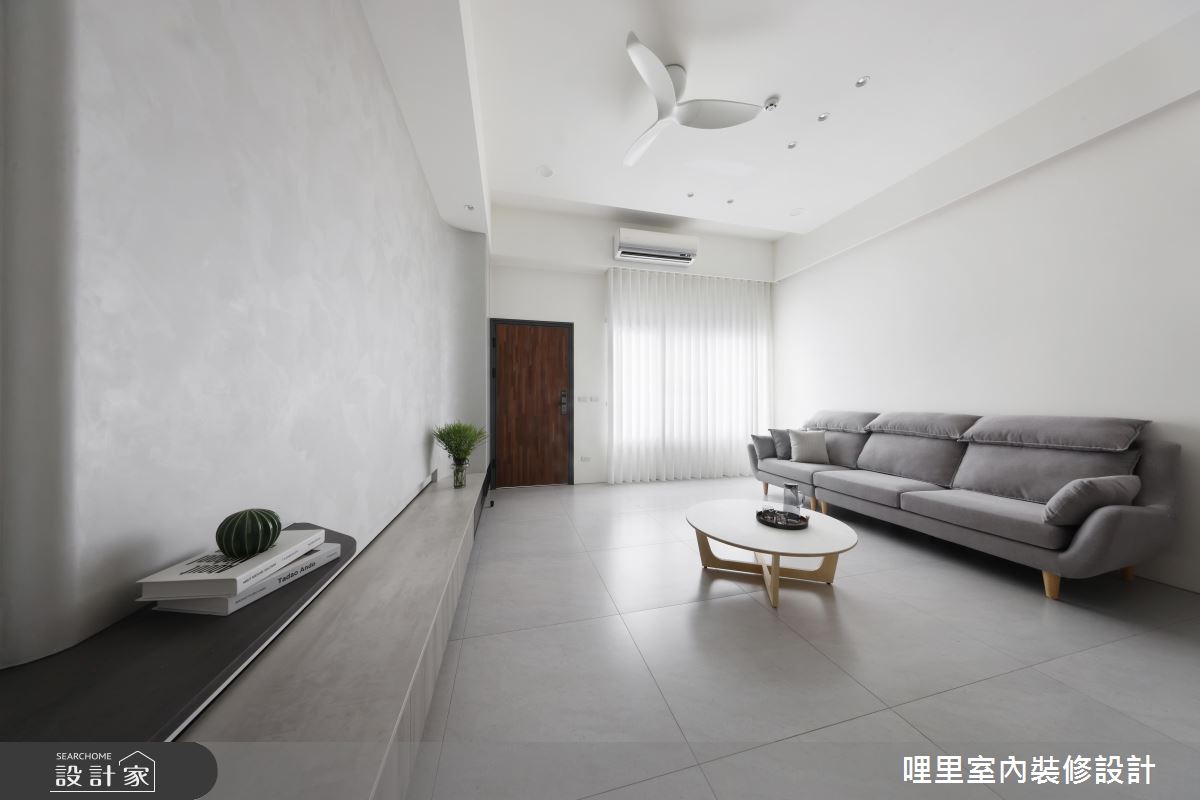41坪新成屋(5年以下)＿現代風玄關客廳案例圖片＿哩里室內裝修設計有限公司＿哩里_35之2