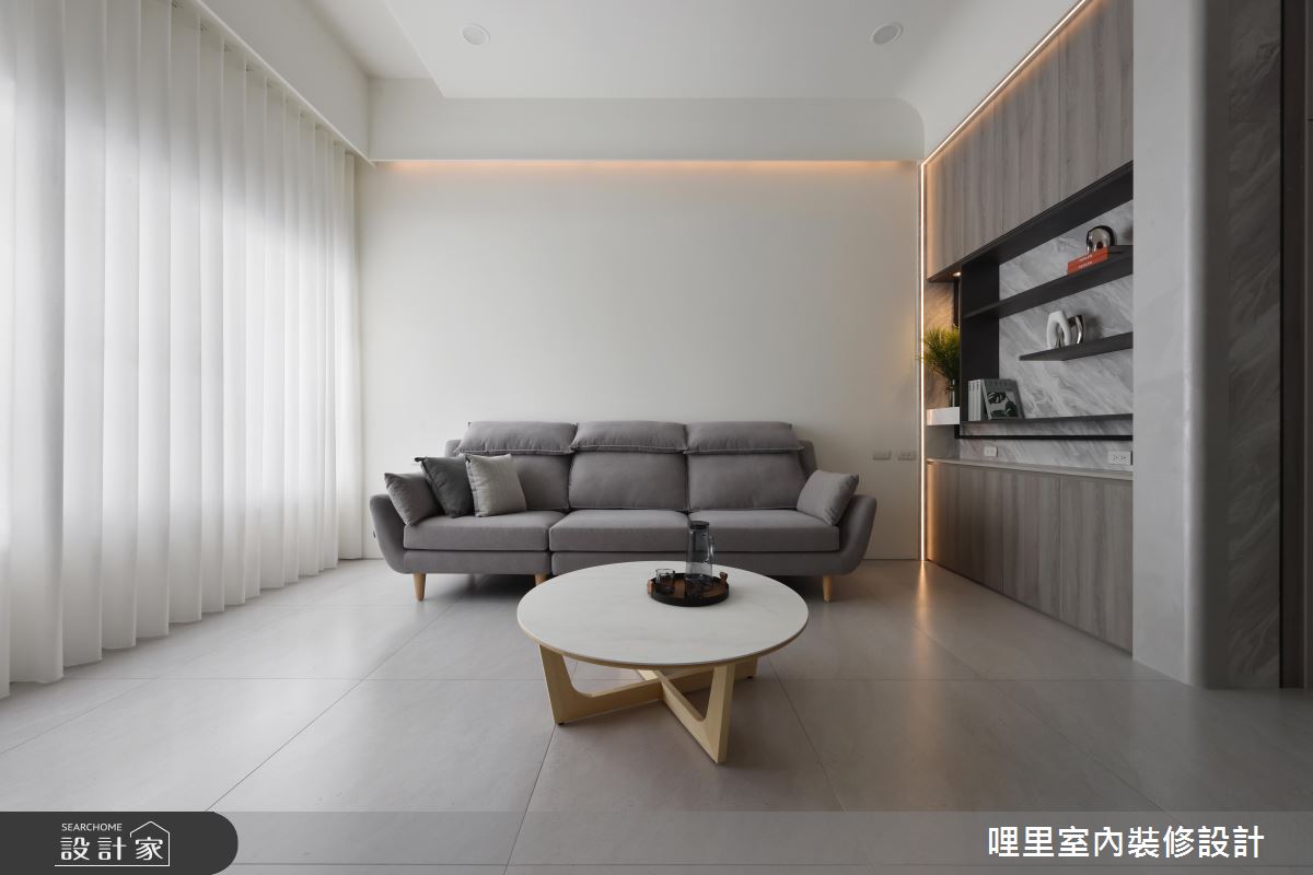 41坪新成屋(5年以下)＿現代風客廳案例圖片＿哩里室內裝修設計有限公司＿哩里_35之5