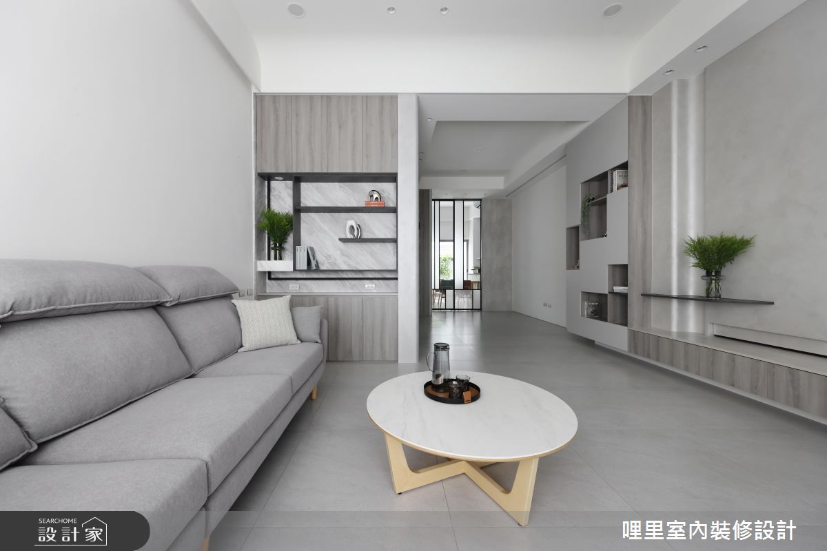 41坪新成屋(5年以下)＿現代風客廳案例圖片＿哩里室內裝修設計有限公司＿哩里_35之8