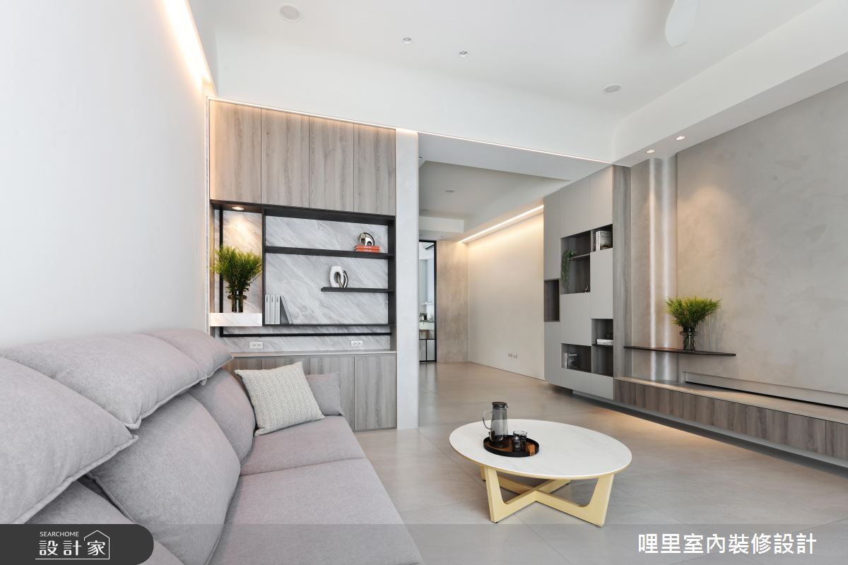 41坪新成屋(5年以下)＿現代風客廳案例圖片＿哩里室內裝修設計有限公司＿哩里_35之9