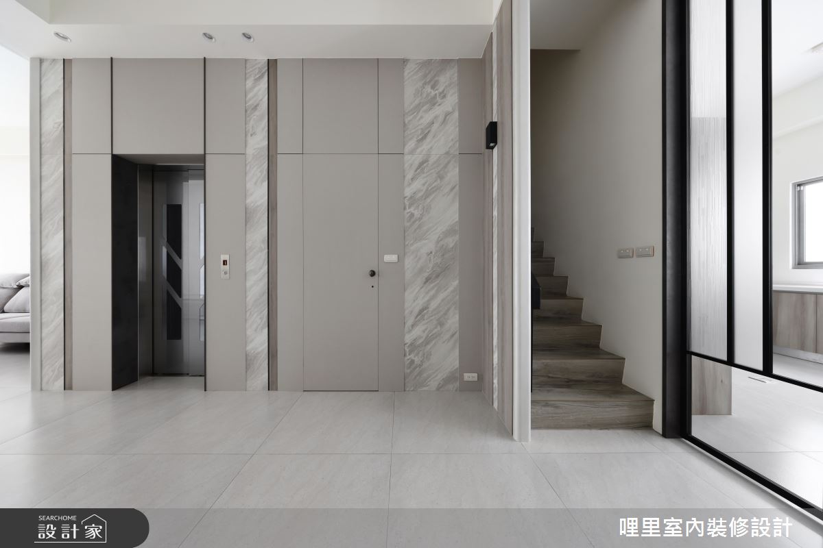 41坪新成屋(5年以下)＿現代風樓梯案例圖片＿哩里室內裝修設計有限公司＿哩里_35之16