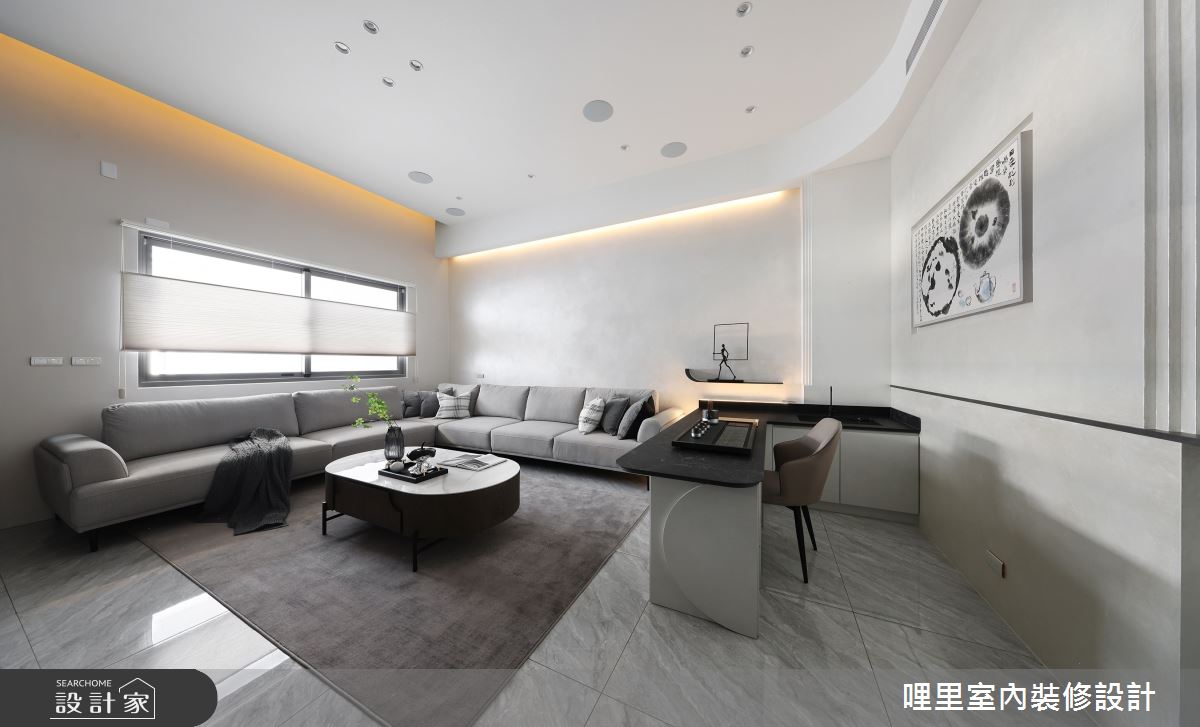 72坪新成屋(5年以下)＿現代風客廳案例圖片＿哩里室內裝修設計有限公司＿哩里_36之3