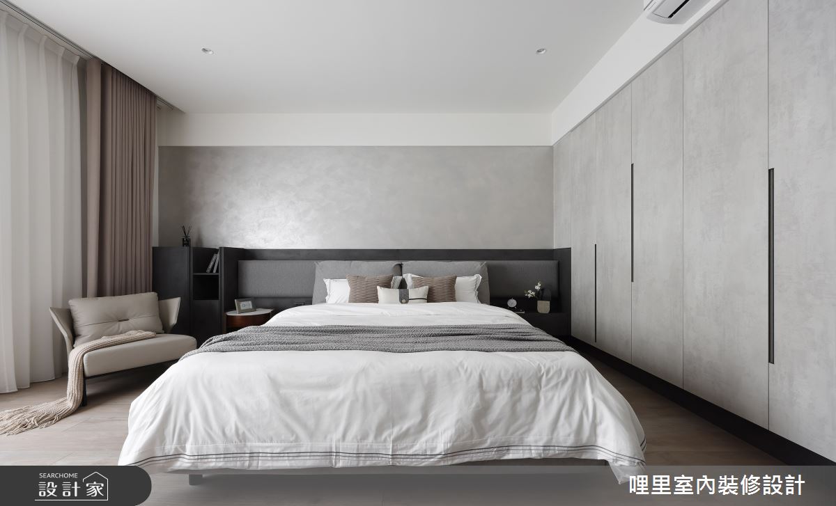 72坪新成屋(5年以下)＿現代風臥室案例圖片＿哩里室內裝修設計有限公司＿哩里_36之19