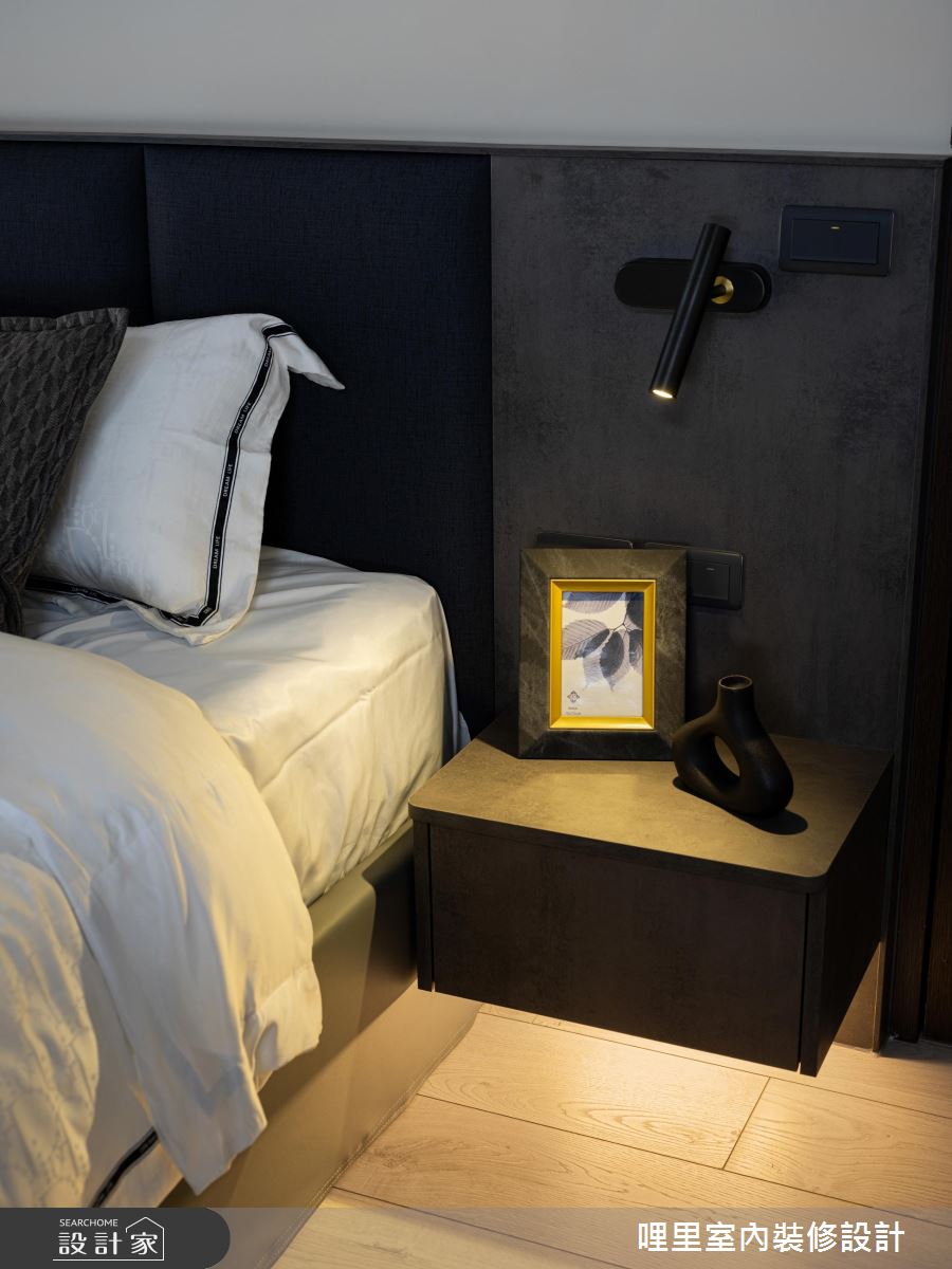 22坪預售屋＿現代風臥室案例圖片＿哩里室內裝修設計有限公司＿哩里_38.暮霧浮光之18