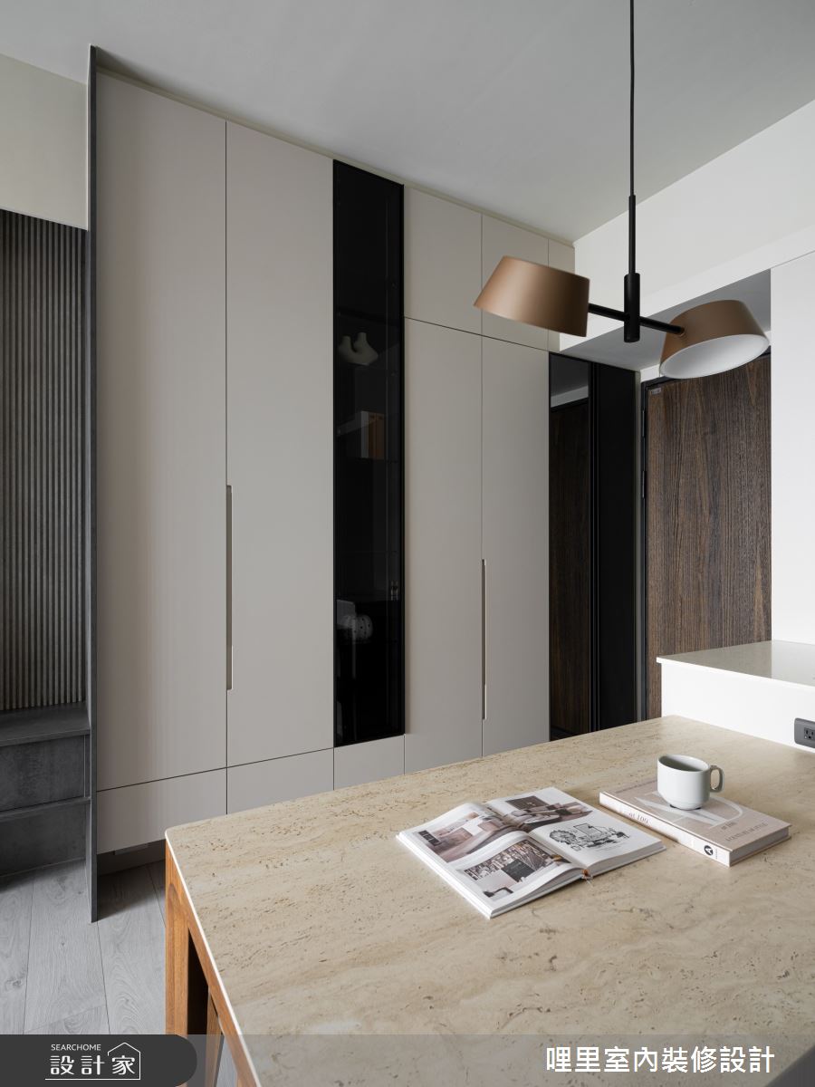 23坪預售屋＿現代風餐廳案例圖片＿哩里室內裝修設計有限公司＿哩里_39.靜映和光之14