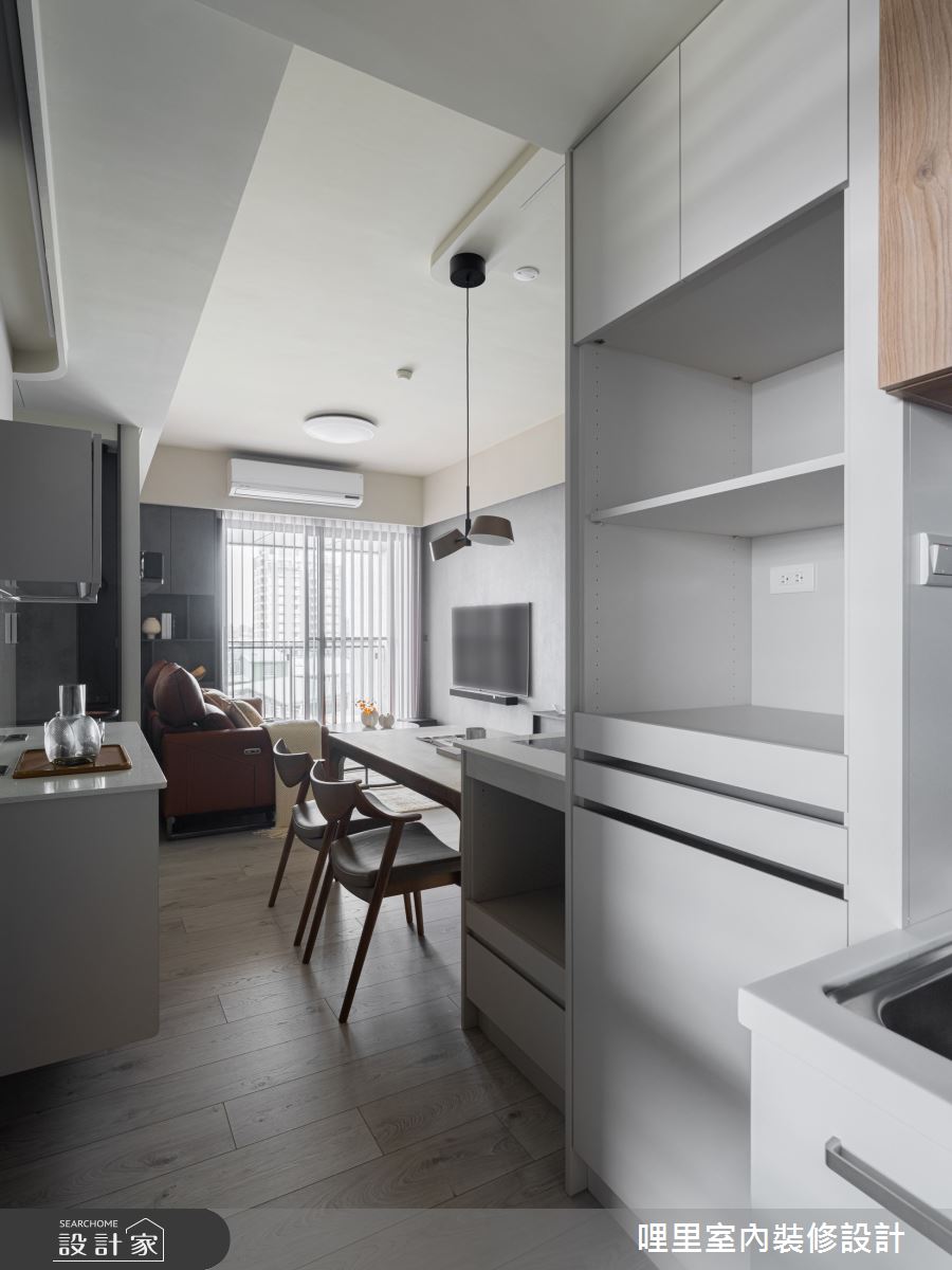 23坪預售屋＿現代風餐廳案例圖片＿哩里室內裝修設計有限公司＿哩里_39.靜映和光之16