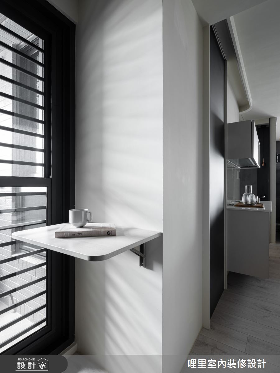 23坪預售屋＿現代風餐廳案例圖片＿哩里室內裝修設計有限公司＿哩里_39.靜映和光之19