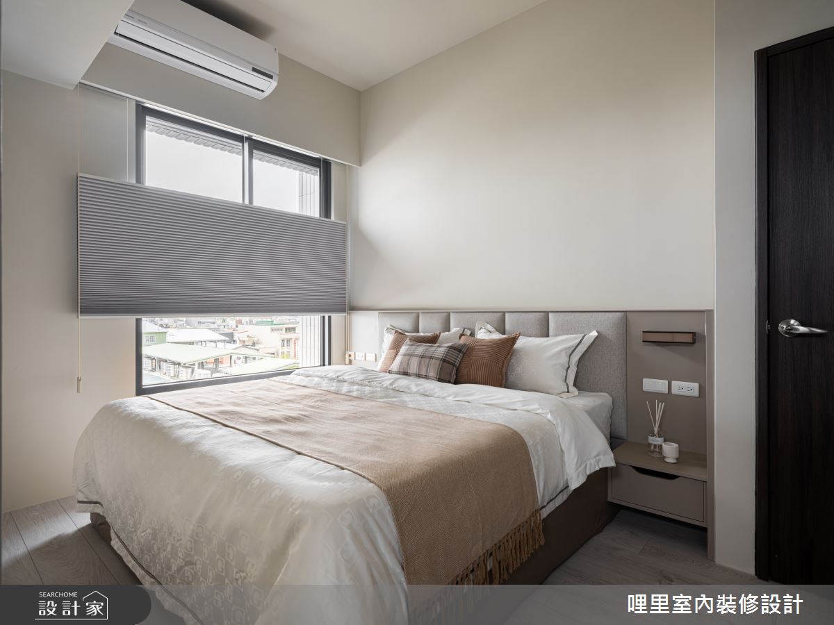 23坪預售屋＿現代風臥室案例圖片＿哩里室內裝修設計有限公司＿哩里_39.靜映和光之23