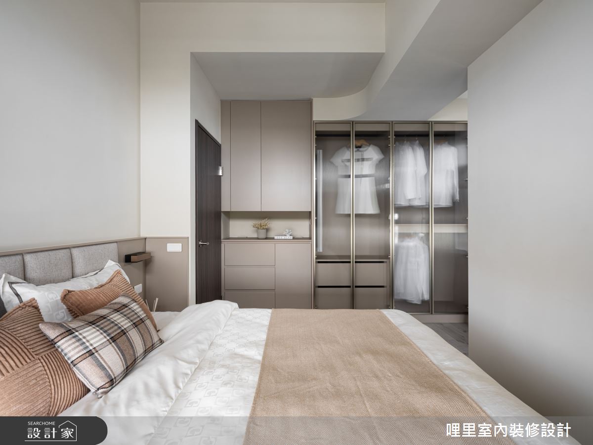 23坪預售屋＿現代風臥室案例圖片＿哩里室內裝修設計有限公司＿哩里_39.靜映和光之25