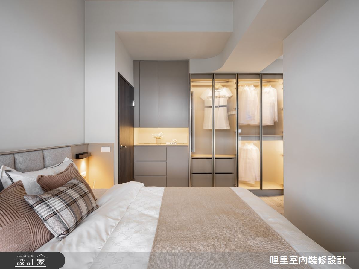 23坪預售屋＿現代風臥室案例圖片＿哩里室內裝修設計有限公司＿哩里_39.靜映和光之26