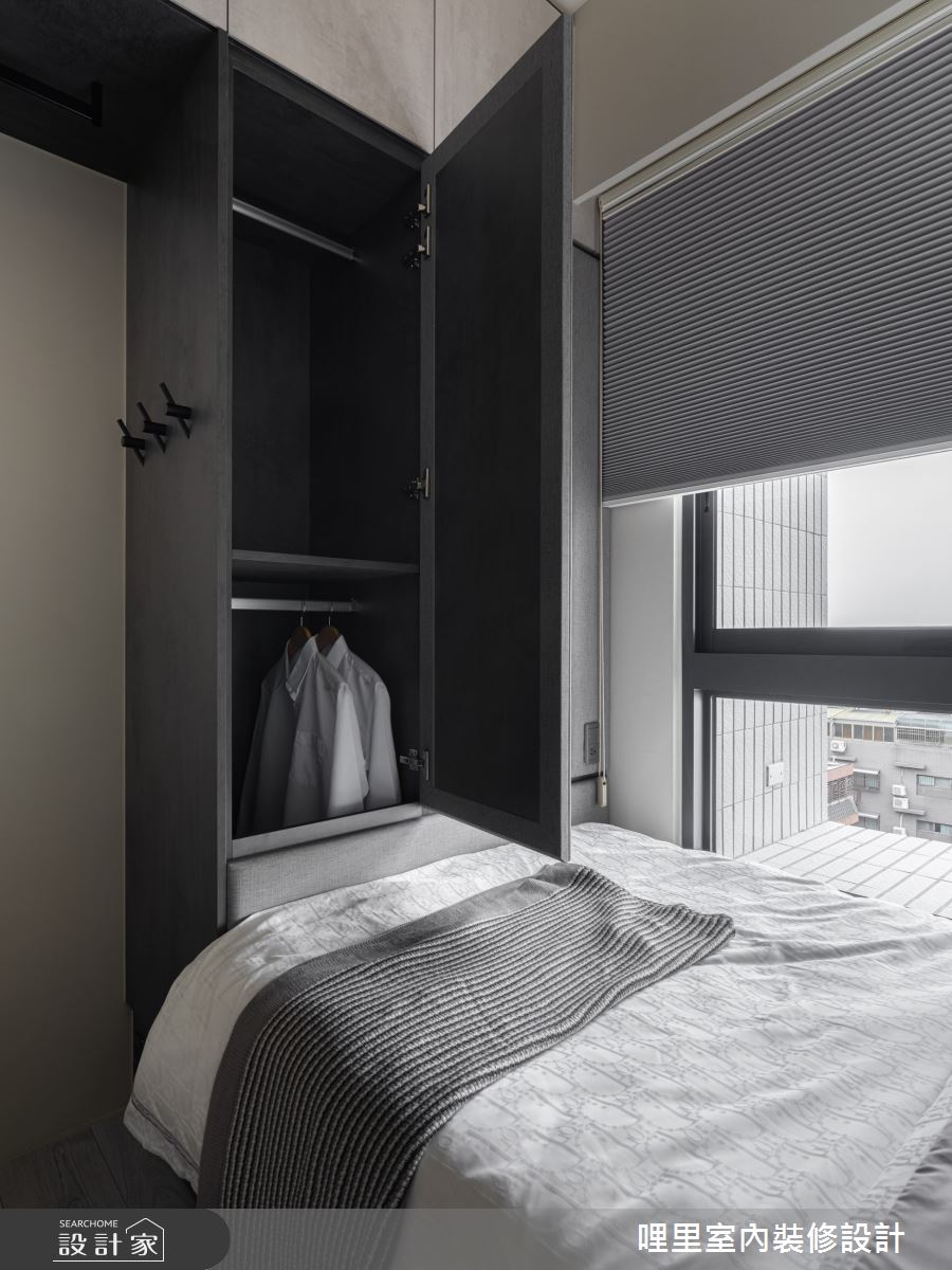 23坪預售屋＿現代風客房案例圖片＿哩里室內裝修設計有限公司＿哩里_39.靜映和光之41