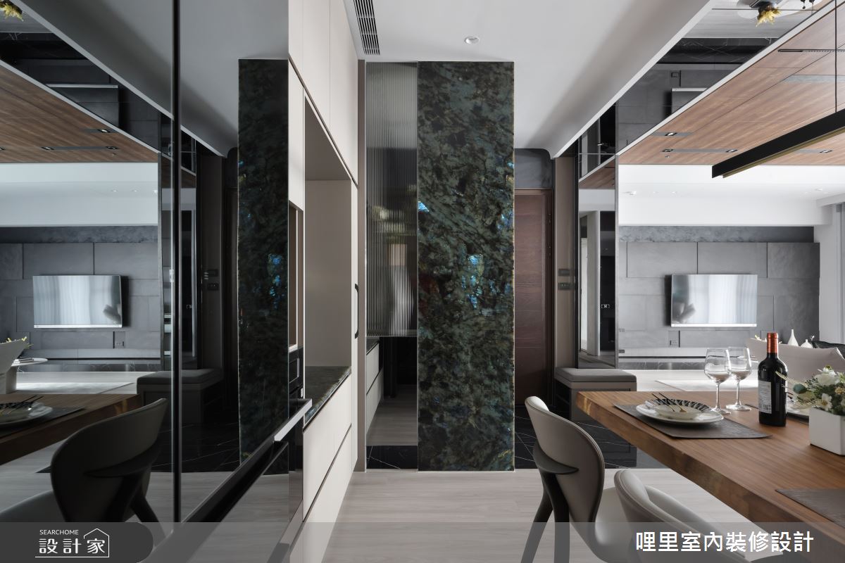 37坪新成屋(5年以下)＿現代奢華風餐廳案例圖片＿哩里室內裝修設計有限公司＿哩里_40.序映純界之28