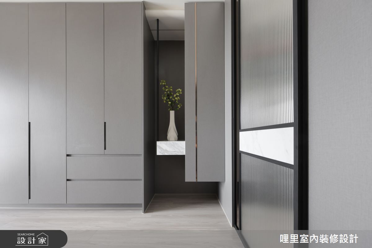 37坪新成屋(5年以下)＿現代奢華風臥室案例圖片＿哩里室內裝修設計有限公司＿哩里_40.序映純界之34