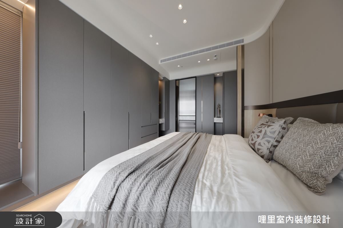 37坪新成屋(5年以下)＿現代奢華風臥室案例圖片＿哩里室內裝修設計有限公司＿哩里_40.序映純界之38