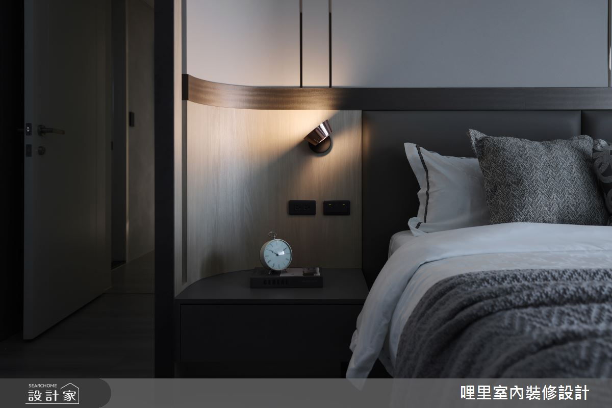 37坪新成屋(5年以下)＿現代奢華風臥室案例圖片＿哩里室內裝修設計有限公司＿哩里_40.序映純界之42