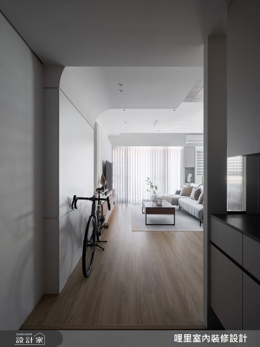 29坪中古屋(5~15年)＿現代風玄關案例圖片＿哩里室內裝修設計有限公司＿哩里_41.溫暖時光之2