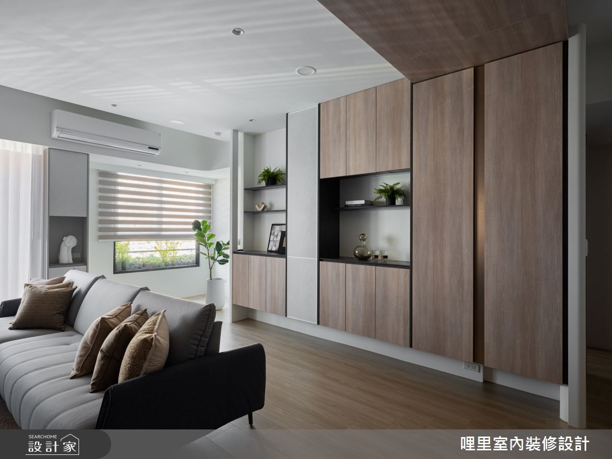 29坪中古屋(5~15年)＿現代風客廳案例圖片＿哩里室內裝修設計有限公司＿哩里_41.溫暖時光之10