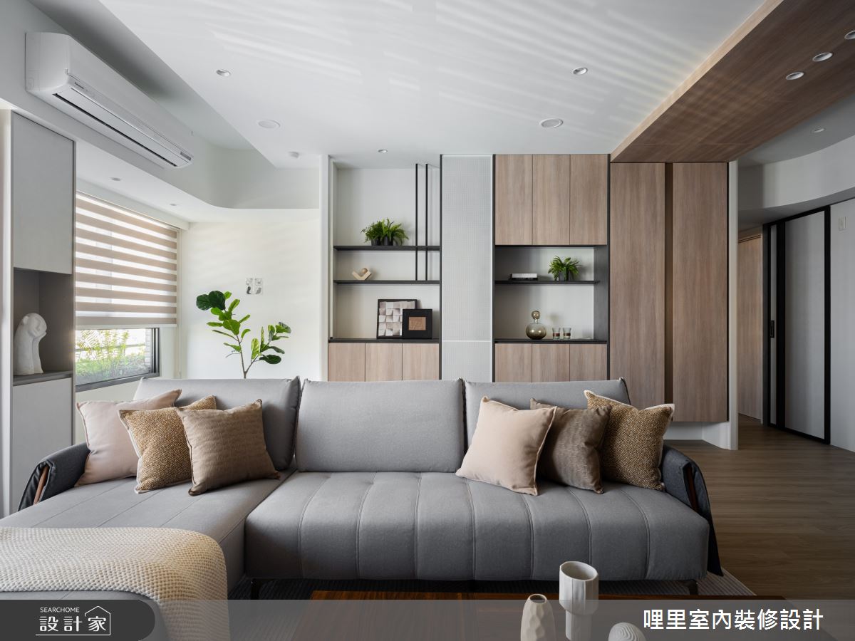 29坪中古屋(5~15年)＿現代風客廳案例圖片＿哩里室內裝修設計有限公司＿哩里_41.溫暖時光之9