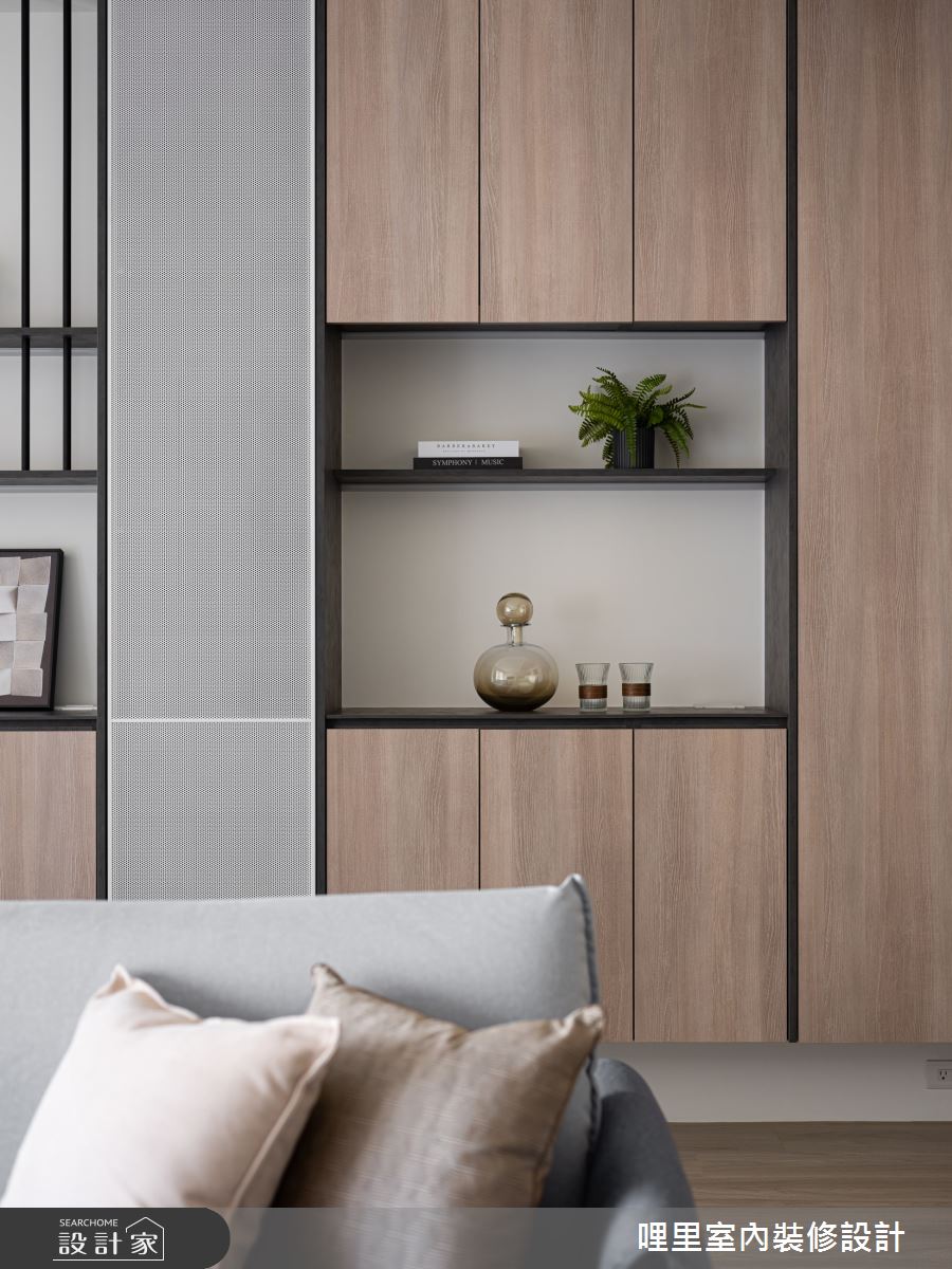 29坪中古屋(5~15年)＿現代風客廳案例圖片＿哩里室內裝修設計有限公司＿哩里_41.溫暖時光之11