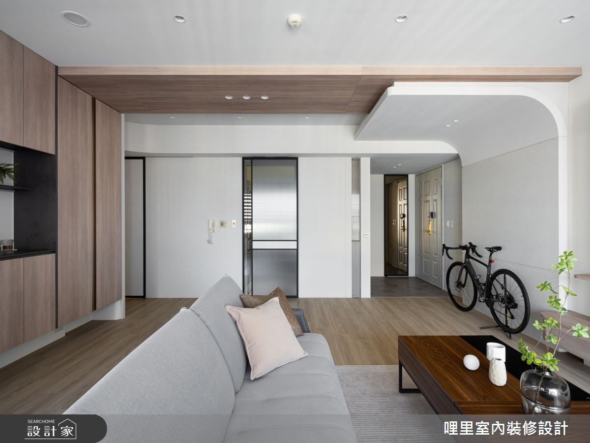 29坪中古屋(5~15年)＿現代風客廳案例圖片＿哩里室內裝修設計有限公司＿哩里_41.溫暖時光之13