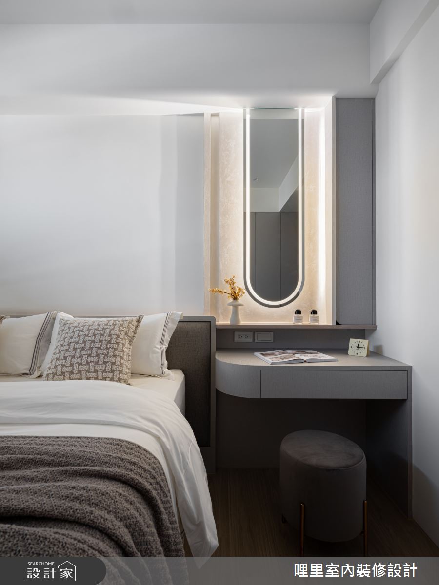29坪中古屋(5~15年)＿現代風臥室案例圖片＿哩里室內裝修設計有限公司＿哩里_41.溫暖時光之21
