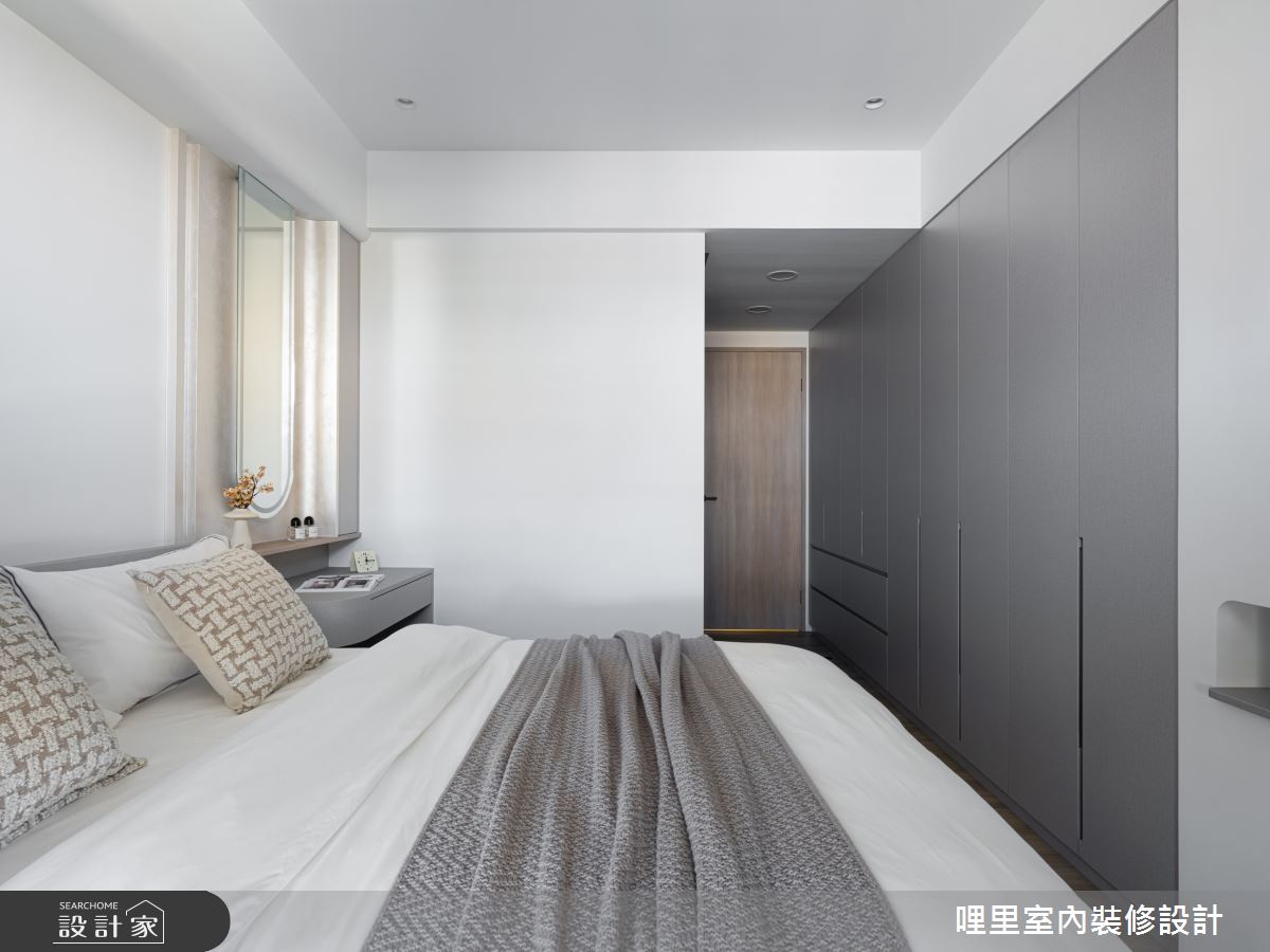29坪中古屋(5~15年)＿現代風臥室案例圖片＿哩里室內裝修設計有限公司＿哩里_41.溫暖時光之22