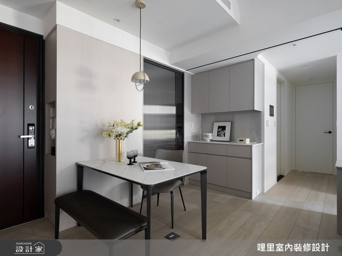 21坪新成屋(5年以下)＿現代風玄關餐廳案例圖片＿哩里室內裝修設計有限公司＿哩里_42.界幅之2
