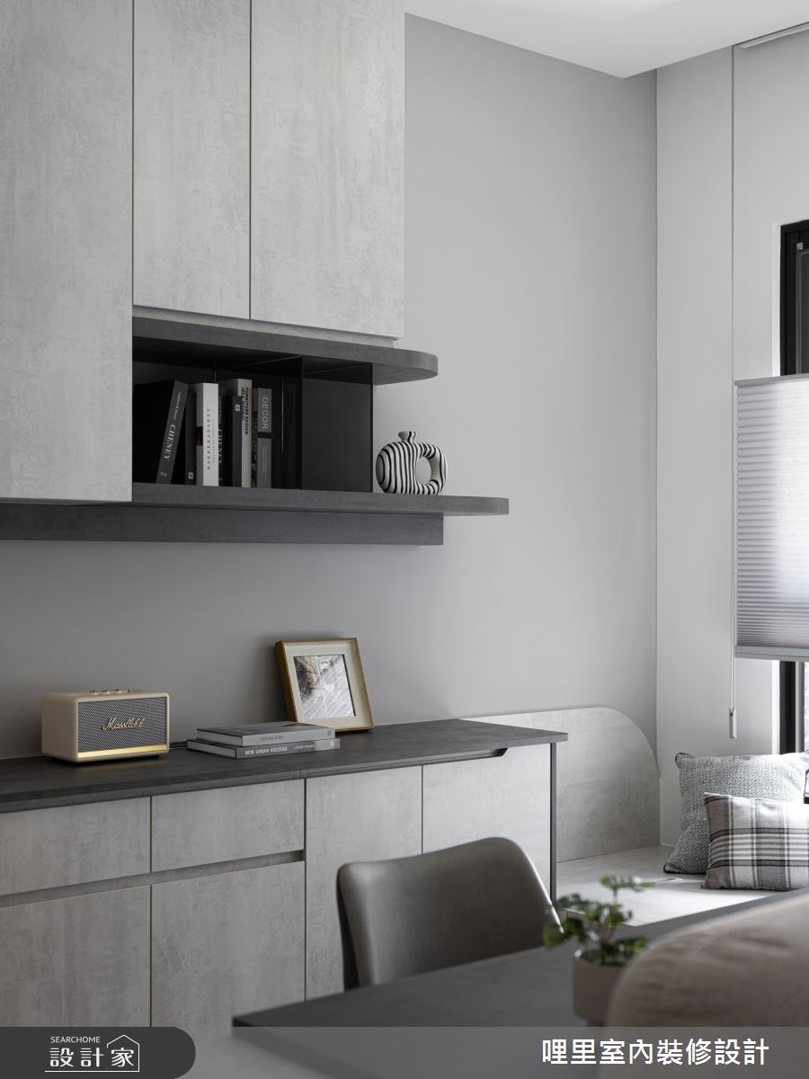 21坪新成屋(5年以下)＿現代風書房案例圖片＿哩里室內裝修設計有限公司＿哩里_42.界幅之12