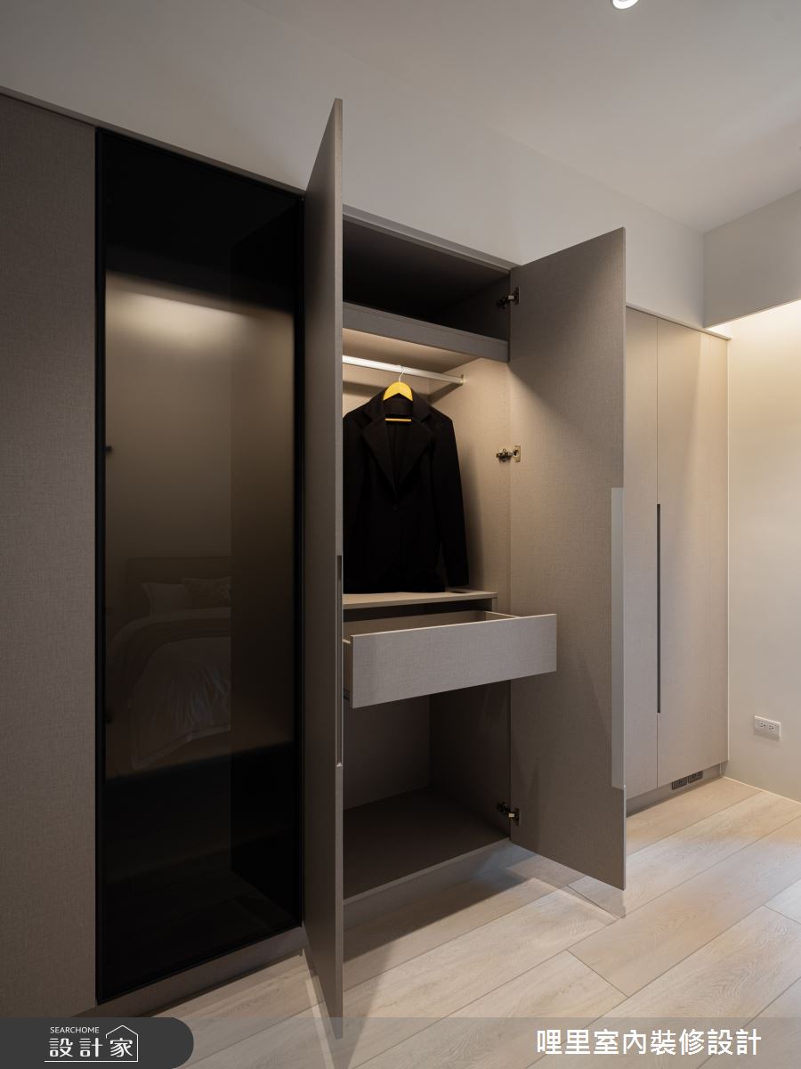 21坪新成屋(5年以下)＿現代風臥室案例圖片＿哩里室內裝修設計有限公司＿哩里_42.界幅之16