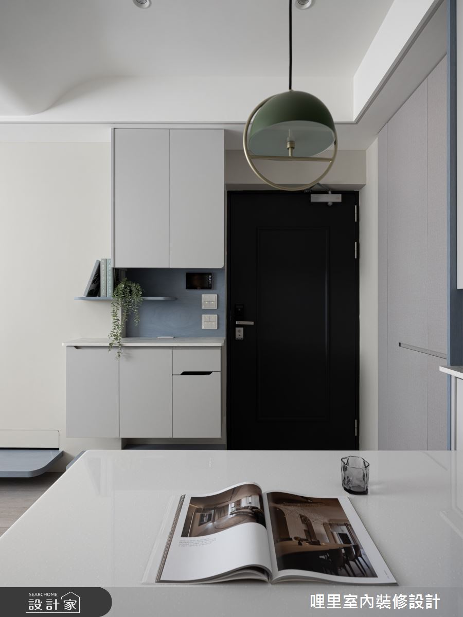 16坪新成屋(5年以下)＿現代風玄關餐廳案例圖片＿哩里室內裝修設計有限公司＿哩里_43.靜映日常之2