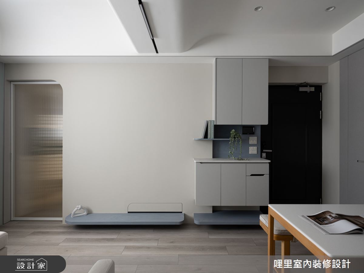 16坪新成屋(5年以下)＿現代風玄關客廳餐廳案例圖片＿哩里室內裝修設計有限公司＿哩里_43.靜映日常之4