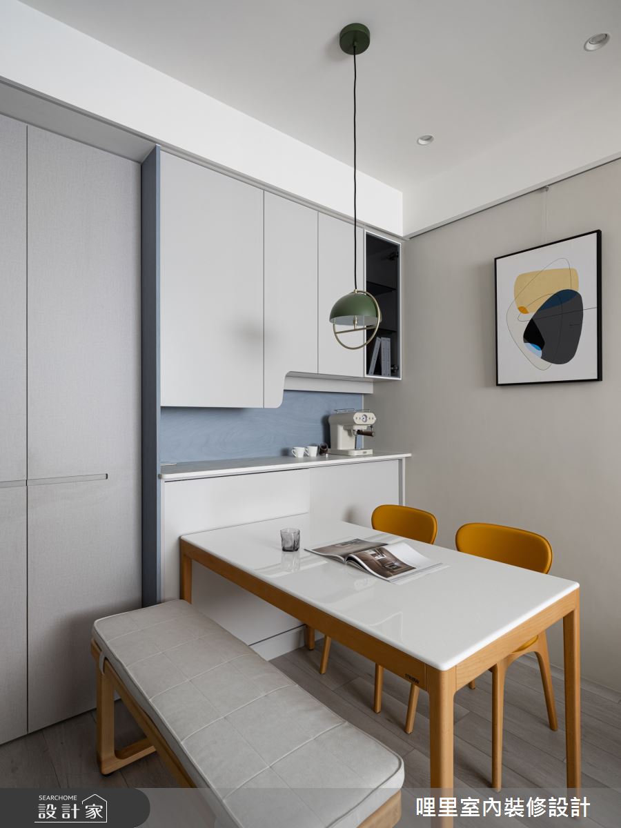 16坪新成屋(5年以下)＿現代風餐廳案例圖片＿哩里室內裝修設計有限公司＿哩里_43.靜映日常之9