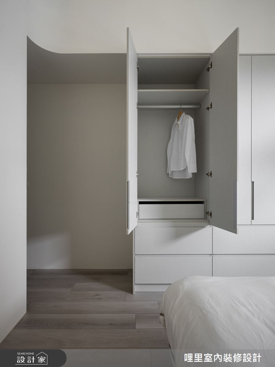 16坪新成屋(5年以下)＿現代風臥室案例圖片＿哩里室內裝修設計有限公司＿哩里_43.靜映日常之23