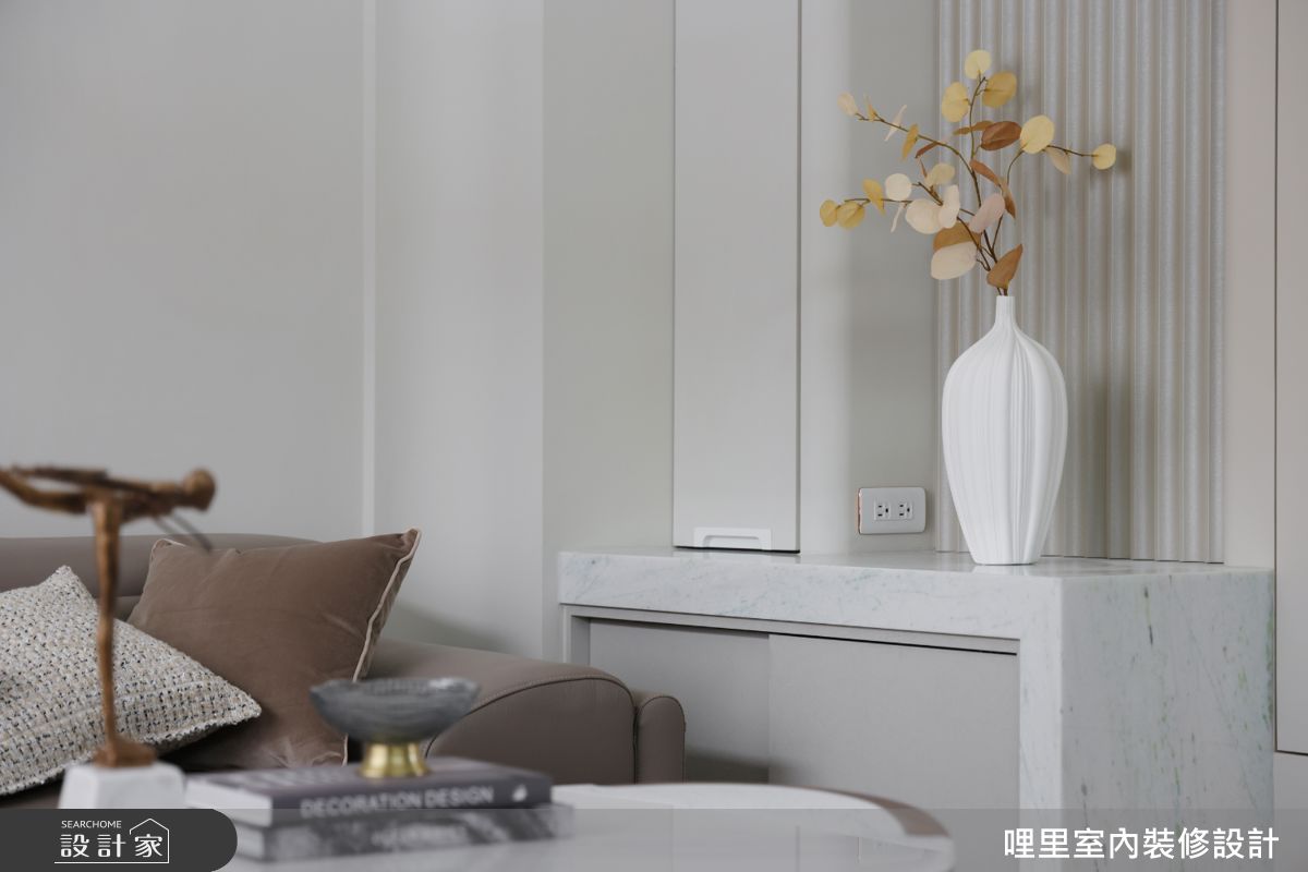 41坪新成屋(5年以下)＿現代簡約風客廳案例圖片＿哩里室內裝修設計有限公司＿哩里_44.映序之境之5
